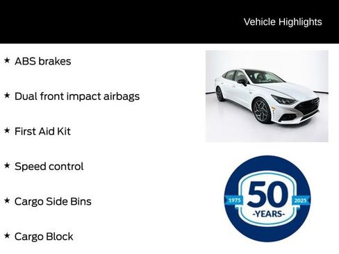 Used 2021 Hyundai Sonata N Line w/ Preferred Accessory Package FWD image 26