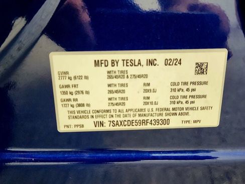Used 2024 Tesla Model X AWD/4WD image 25