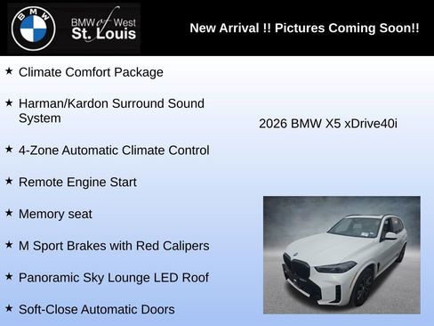 Used 2026 BMW X5 xDrive40i AWD/4WD image 9
