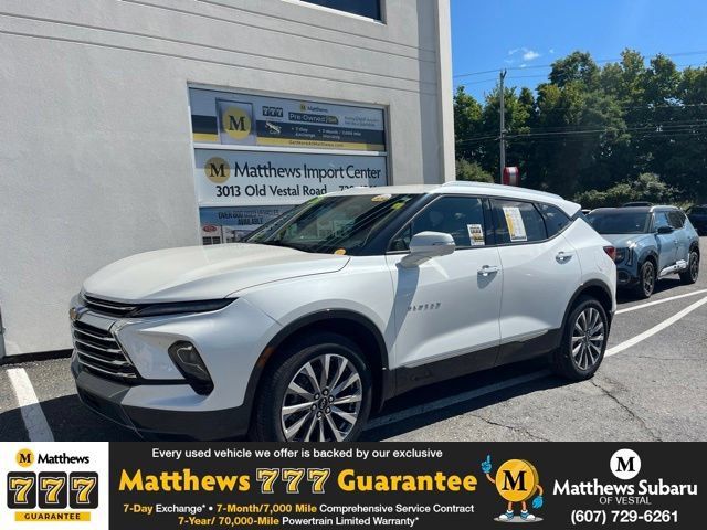 Used 2023 Chevrolet Blazer Premier w/ Driver Confidence II Package AWD/4WD image 1