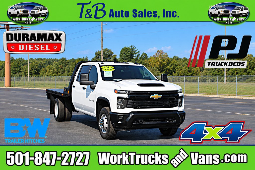 Used 2025 Chevrolet Silverado 3500 W/T AWD/4WD image 1