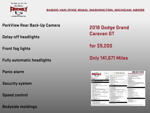 Used 2018 Dodge Grand Caravan GT image 7