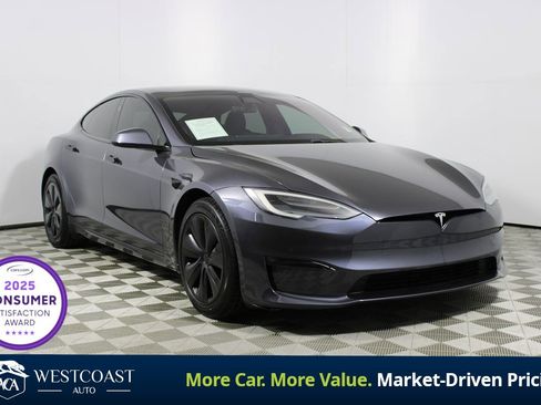Used 2021 Tesla Model S Plaid AWD/4WD image 1
