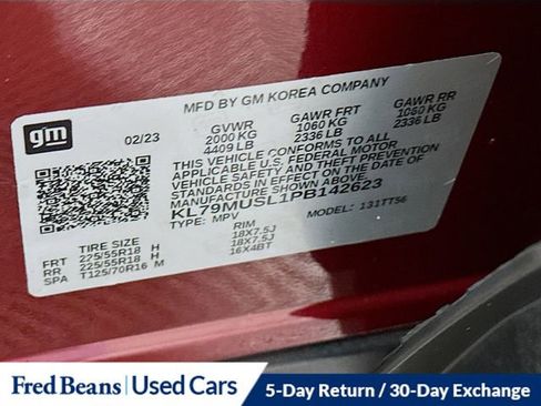 Used 2023 Chevrolet TrailBlazer RS w/ Sun and Liftgate Package image 33