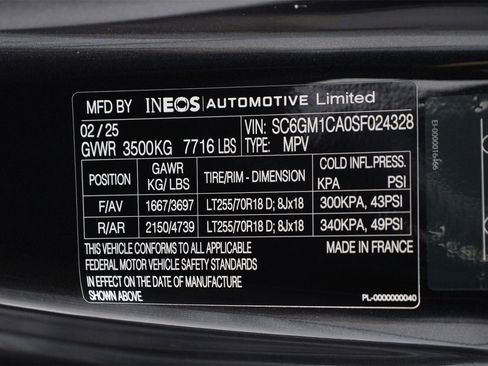 New 2025 INEOS Grenadier Fieldmaster Edition image 22