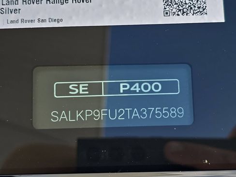 New 2026 Land Rover Range Rover SE AWD/4WD image 37