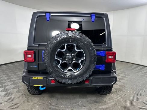 Used 2023 Jeep Wrangler Unlimited Rubicon 4xe w/ Cold Weather Group image 4