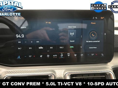 Used 2025 Ford Mustang GT Premium w/ Mustang Nite Pony Package RWD image 13