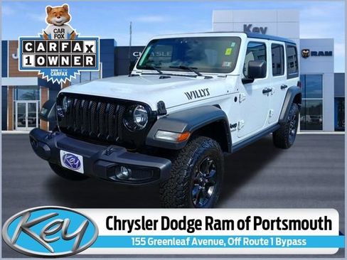 Used 2021 Jeep Wrangler Unlimited Sport image 1