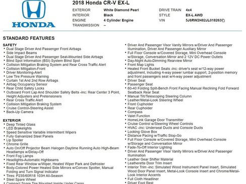 Used 2018 Honda CR-V EX-L image 16