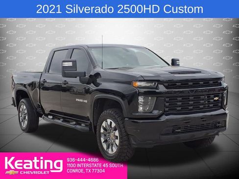 Used 2021 Chevrolet Silverado 2500 Custom image 1