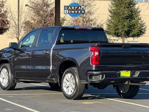 Used 2022 Chevrolet Silverado 1500 Custom w/ LPO, Dark Essentials Package image 3