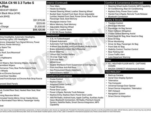 New 2026 MAZDA CX-90 3.3 Turbo S w/ Premium Plus image 2