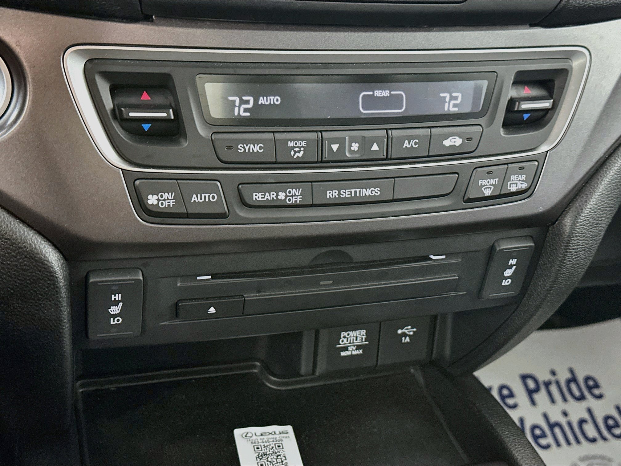 Certified 2019 Honda Ridgeline RTL image 15