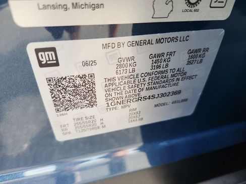 New 2025 Chevrolet Traverse LT w/ Sun and Wheel Package image 18