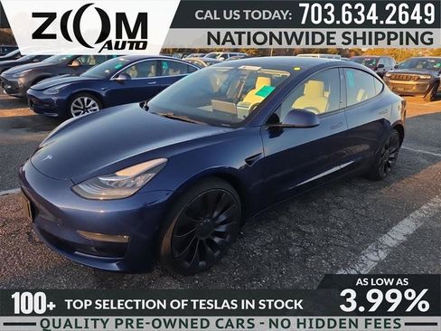 Used 2021 Tesla Model 3 Performance image 1