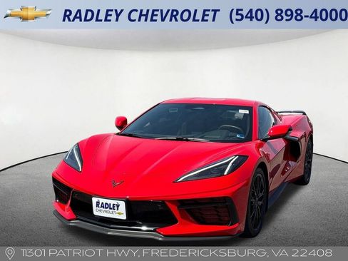 Certified 2025 Chevrolet Corvette Stingray Preferred Cpe w/ Battery Protection Package RWD image 1