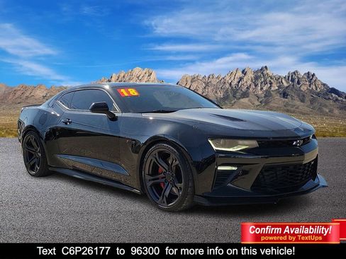 Used 2018 Chevrolet Camaro SS RWD image 1