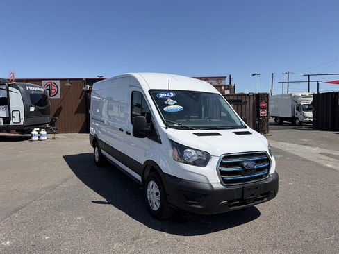 Used 2023 Ford E-Transit Medium Roof RWD image 1