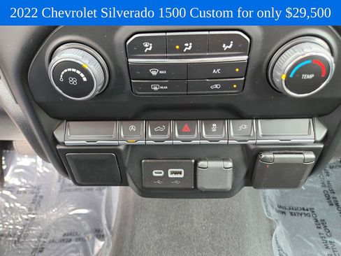 Used 2022 Chevrolet Silverado 1500 Custom w/ Safety Confidence Package AWD/4WD image 24