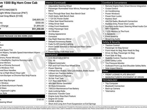 Used 2022 RAM 1500 Big Horn image 37