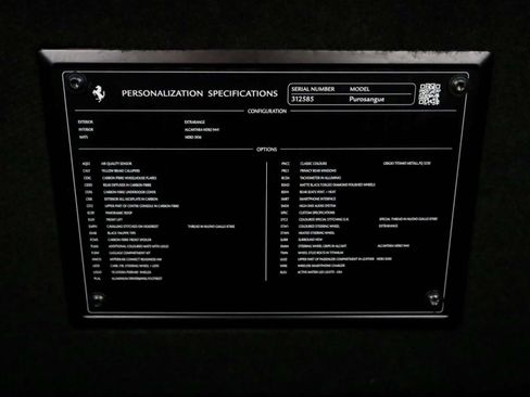 Certified 2024 Ferrari Purosangue AWD/4WD image 14