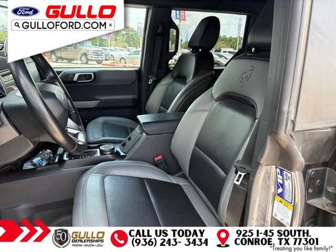 Certified 2021 Ford Bronco Black Diamond w/ Sasquatch Package AWD/4WD image 12
