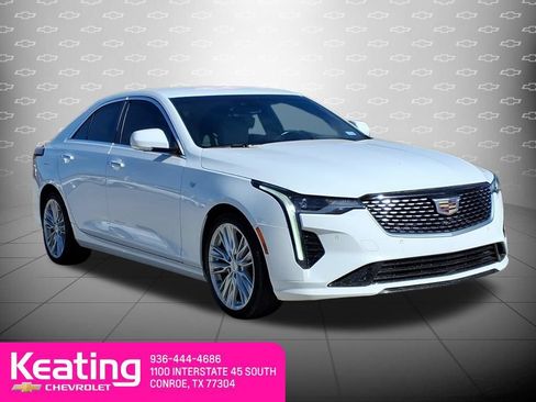 Used 2022 Cadillac CT4 Premium Luxury w/ Climate Package RWD image 1