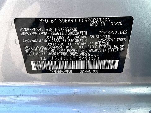 New 2026 Subaru Crosstrek 2.5i Sport image 18