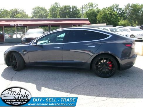 Used 2019 Tesla Model 3 Long Range AWD/4WD image 3