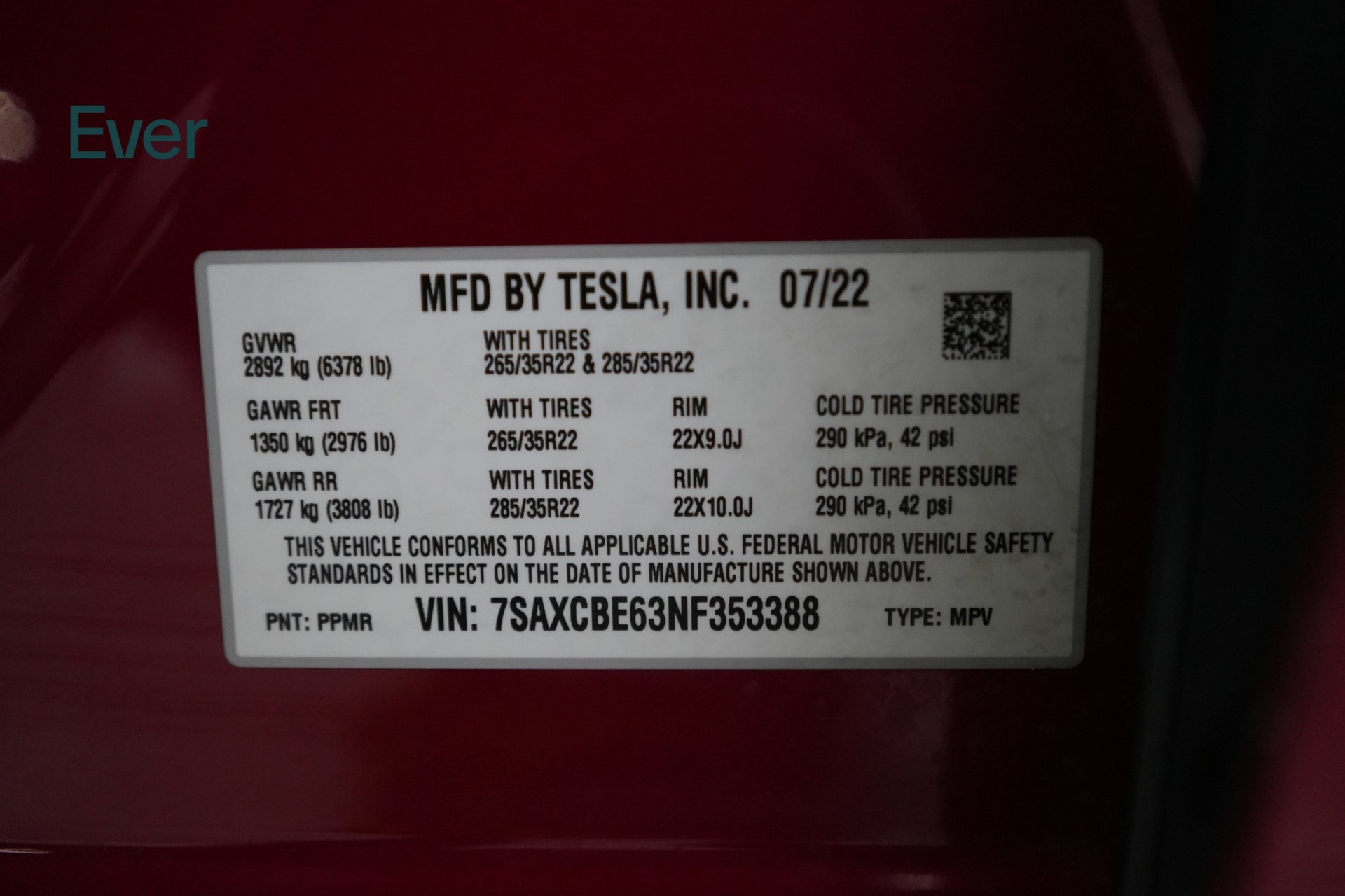 Used 2022 Tesla Model X Plaid AWD/4WD image 31
