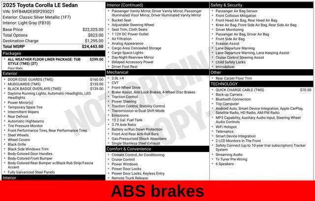 Used 2025 Toyota Corolla LE FWD image 32