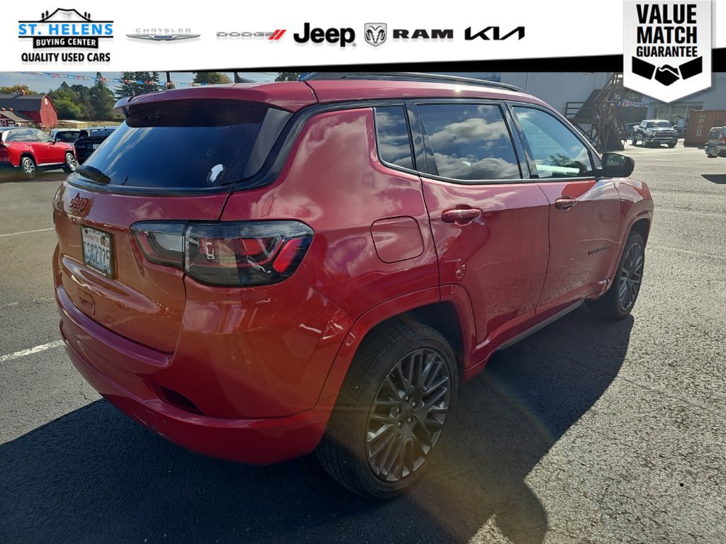 Used 2022 Jeep Compass Limited w/ (RED) Package AWD/4WD image 7