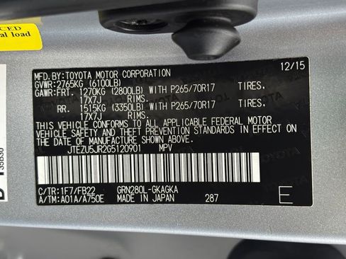 Used 2016 Toyota 4Runner SR5 RWD image 37