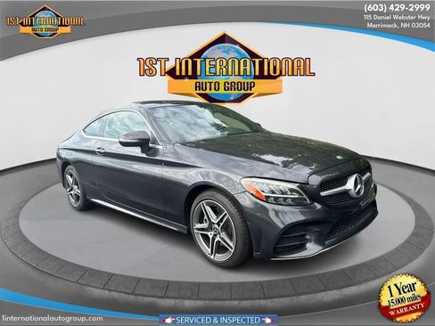 Used 2021 Mercedes-Benz C 300 4MATIC Coupe w/ AMG Line image 2