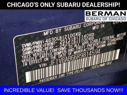 Used 2024 Subaru WRX image 20