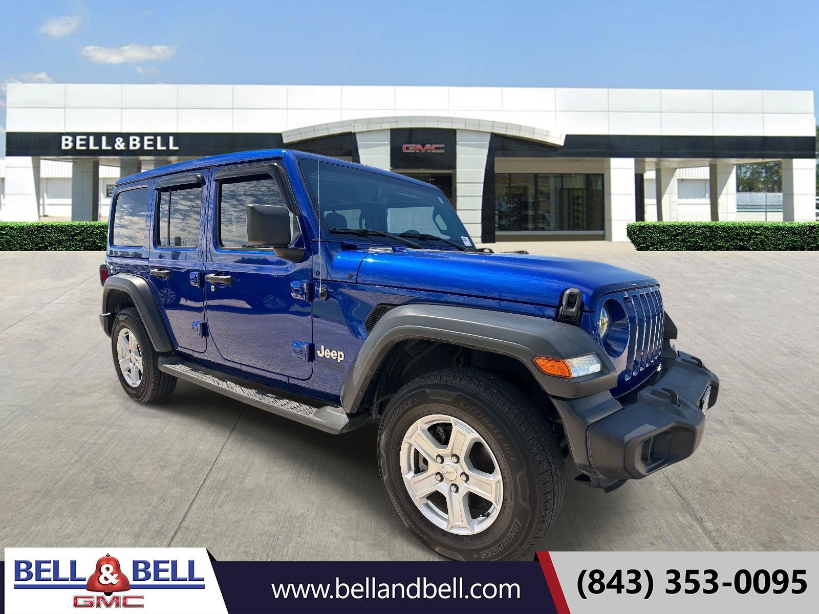 Used 2020 Jeep Wrangler Unlimited Sport S w/ Sun And Sound Package AWD/4WD image 1