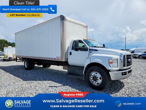 Used 2021 Ford F750 2WD Regular Cab Super Duty image 1