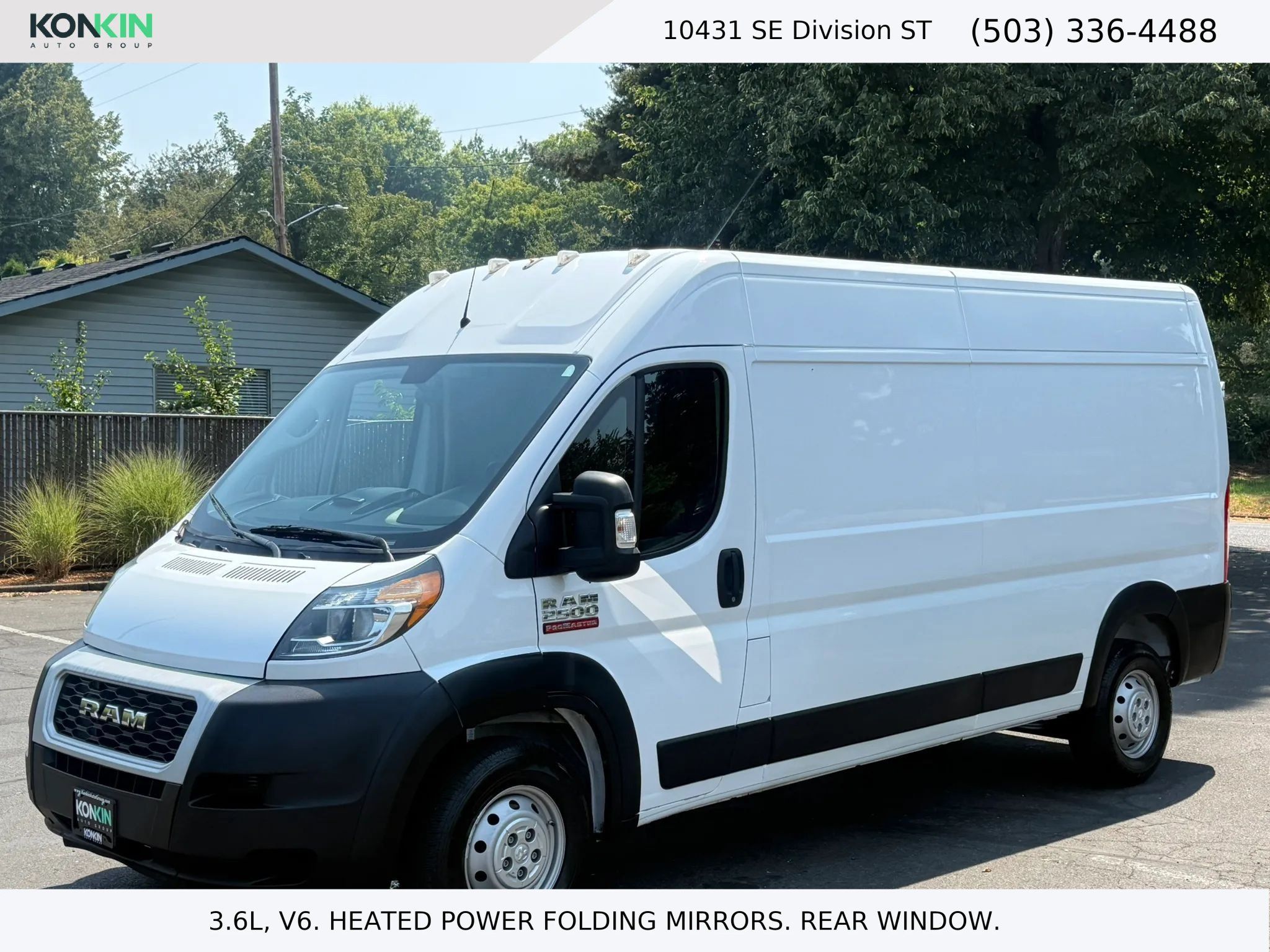 Used 2021 RAM ProMaster 2500 FWD image 1