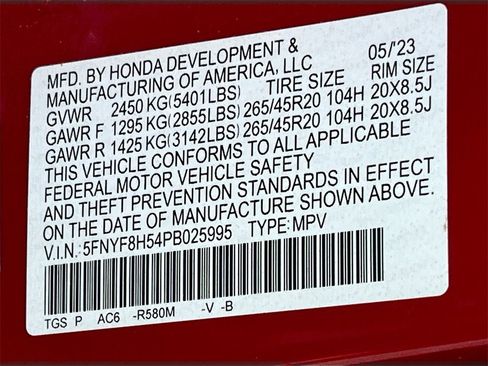 Used 2023 Honda Passport EX-L image 32