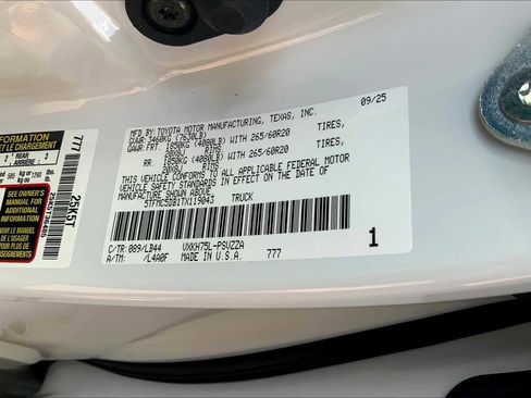 New 2026 Toyota Tundra 1794 Edition image 21