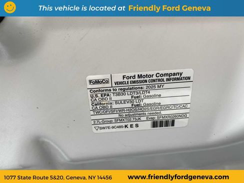 Used 2025 Ford F150 STX w/ Equipment Group 200A AWD/4WD image 27