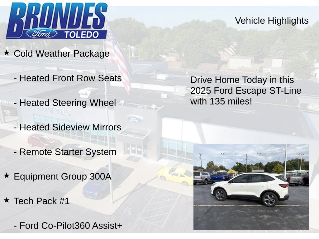 Used 2025 Ford Escape ST-Line w/ Tech Pack #1 FWD image 5