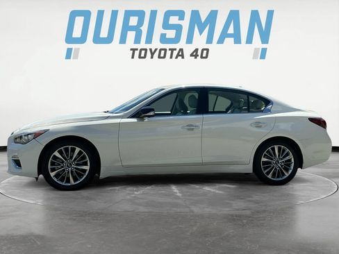 Used 2021 INFINITI Q50 Luxe w/ Seat & Sound Package RWD image 4