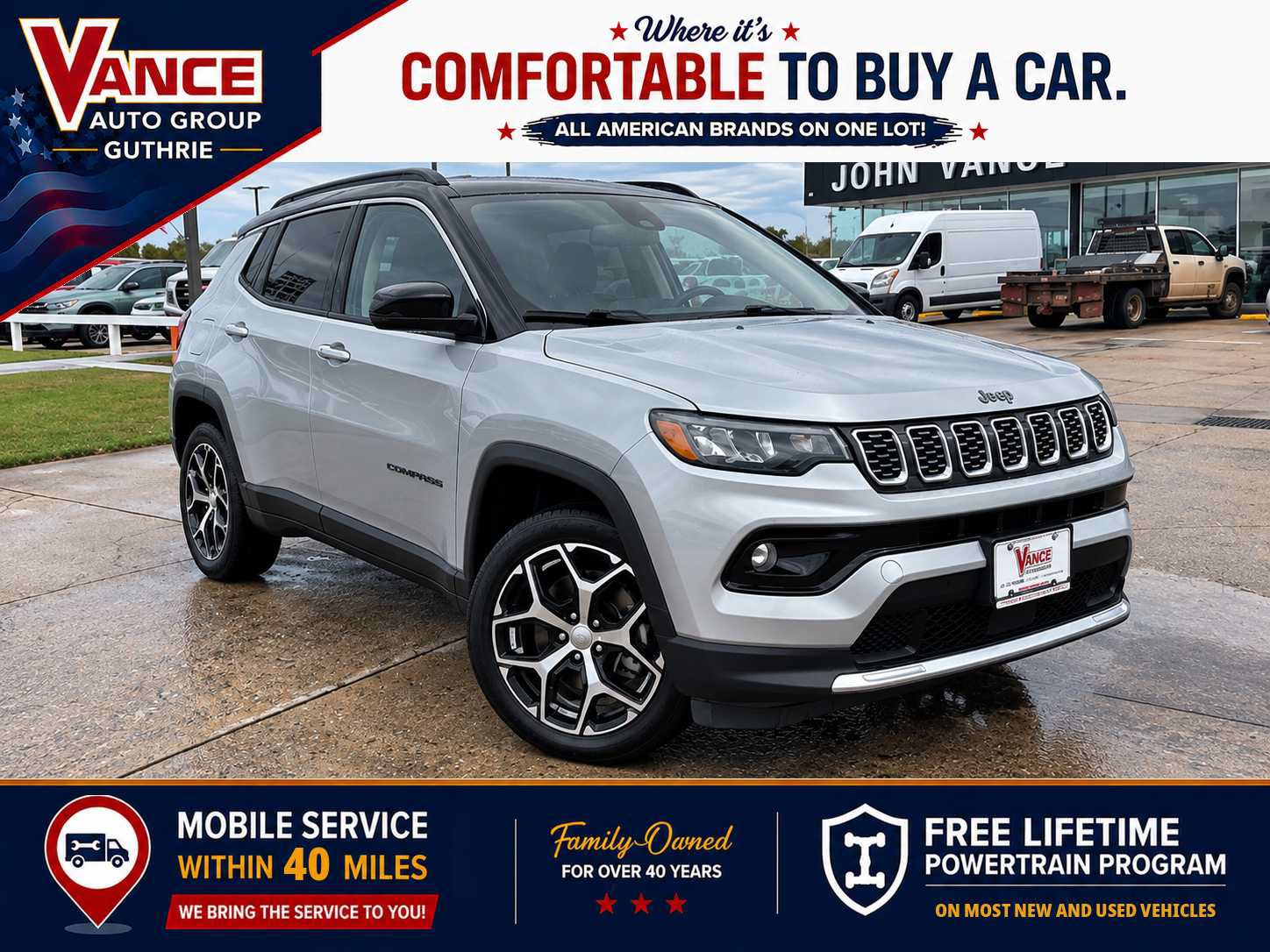 Used 2024 Jeep Compass Limited AWD/4WD image 1