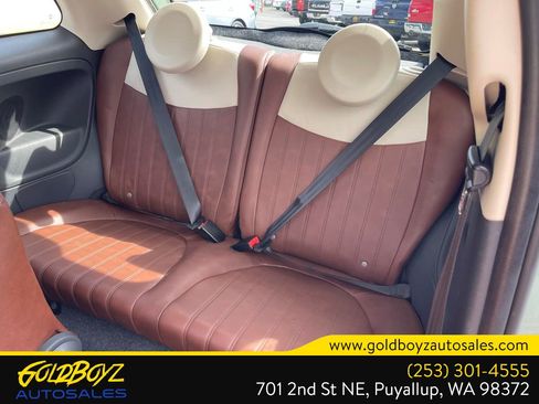 Used 2013 FIAT 500 Lounge w/ Luxury Leather Pkg FWD image 14