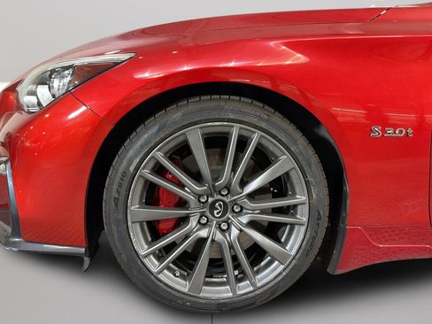 Used 2019 INFINITI Q50 Red Sport 400 w/ Sensory Package RWD image 36
