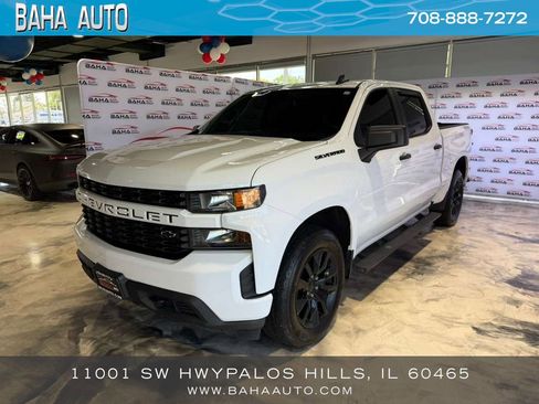 Used 2021 Chevrolet Silverado 1500 Custom w/ LPO, Dark Essentials Package AWD/4WD image 1