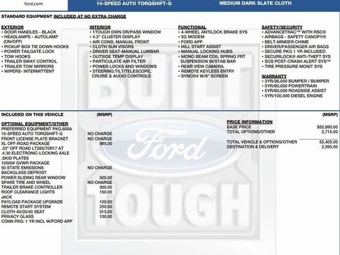 New 2026 Ford F250 XL w/ XL Off-Road Package image 2