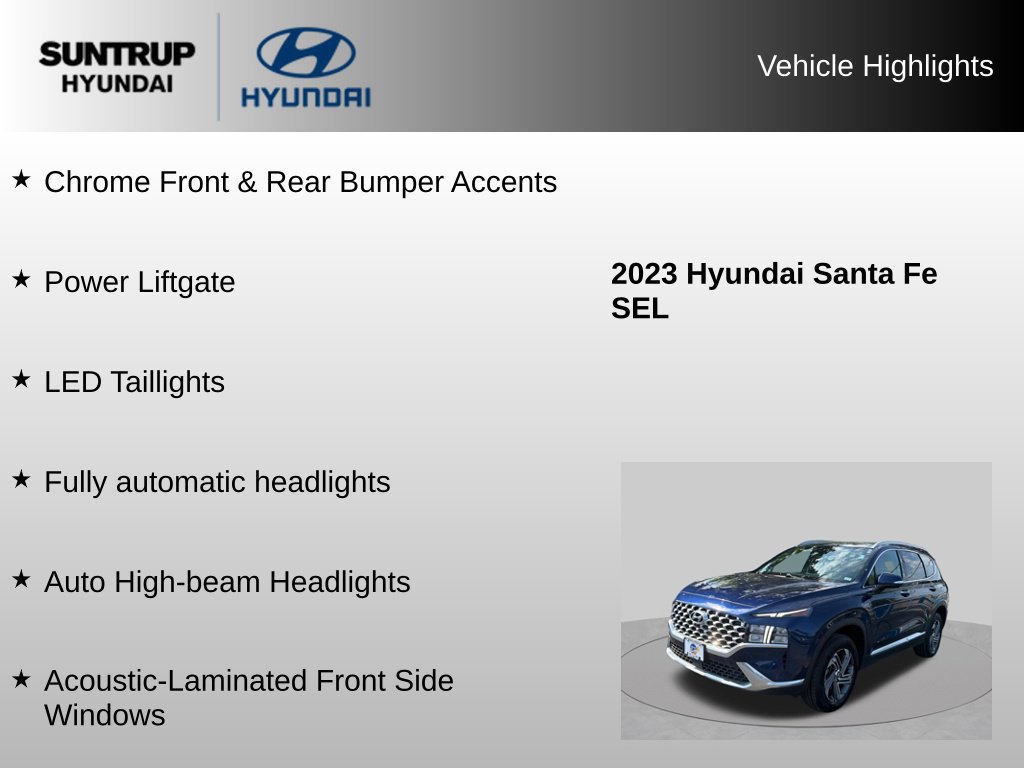 Used 2023 Hyundai Santa Fe SEL w/ Premium Package AWD/4WD image 23